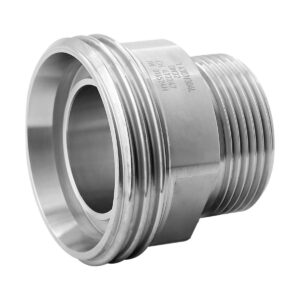 Adapter DN32 DIN 11851 na gwint zewnętrzny BSP 1 1/4" (1 1/4 cala)