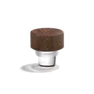VINOLOK woody dark brown 21,5 - szklane korki do butelek