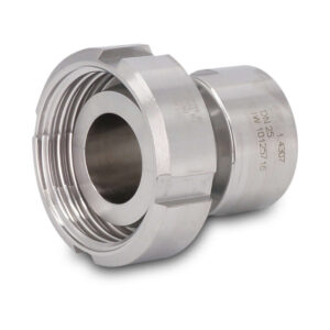 Adapter DIN11851 DN25/1" BSP (stożek+nakrętka/GW)