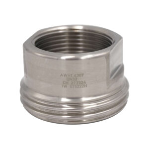 Adapter DN32 DIN 11851 na gwint wewnętrzny BSP 1 1/4" (1 1/4 cala)