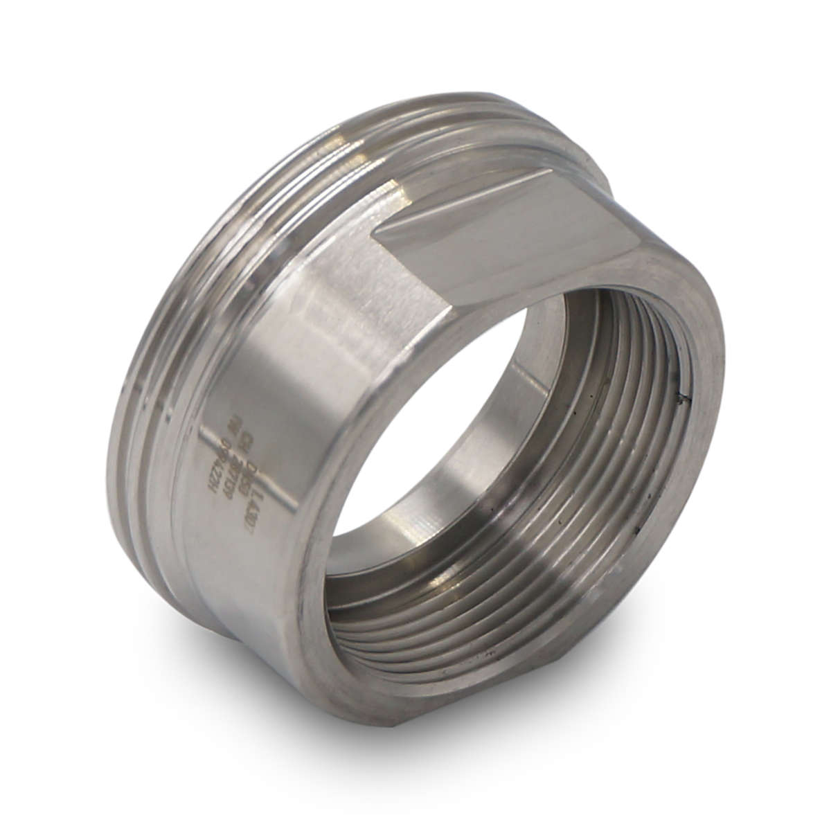 Adapter DN50 DIN 11851 na gwint wewnętrzny BSP 2" (2 cale) Adapter DN50 DIN 11851 na gwint wewnętrzny BSP 2" (2 cale)