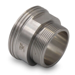 Adapter DN50 DIN 11851 na gwint zewnętrzny BSP 2″ (2 cale)