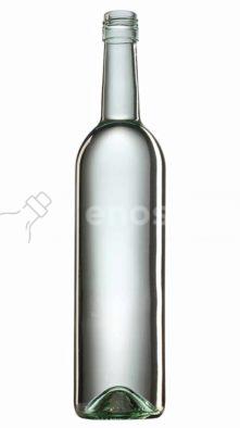 Butelka na wino Bordeaux Selection BVS 750 ml bezbarwna - na zakrętkę