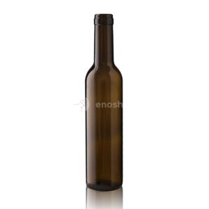 Butelka Bordo 375 ml - oliwkowa na korek