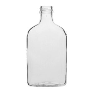 butelka piersiówka na wódkę, nalewki FLASK 200 ml bezbarwna - na zakrętkę butelka piersiówka na wódkę, nalewki FLASK 200 ml bezbarwna - na zakrętkę