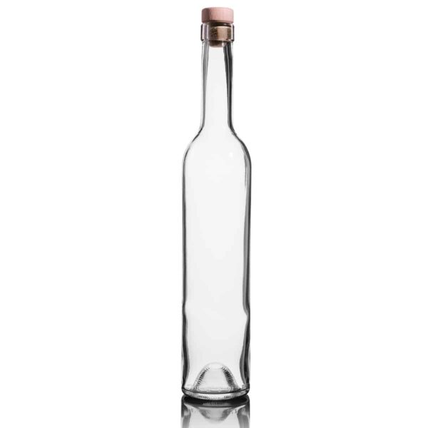 butelka do wódki i nalewek BORDOLESE FUTURA 330 500ml - bezbarwna