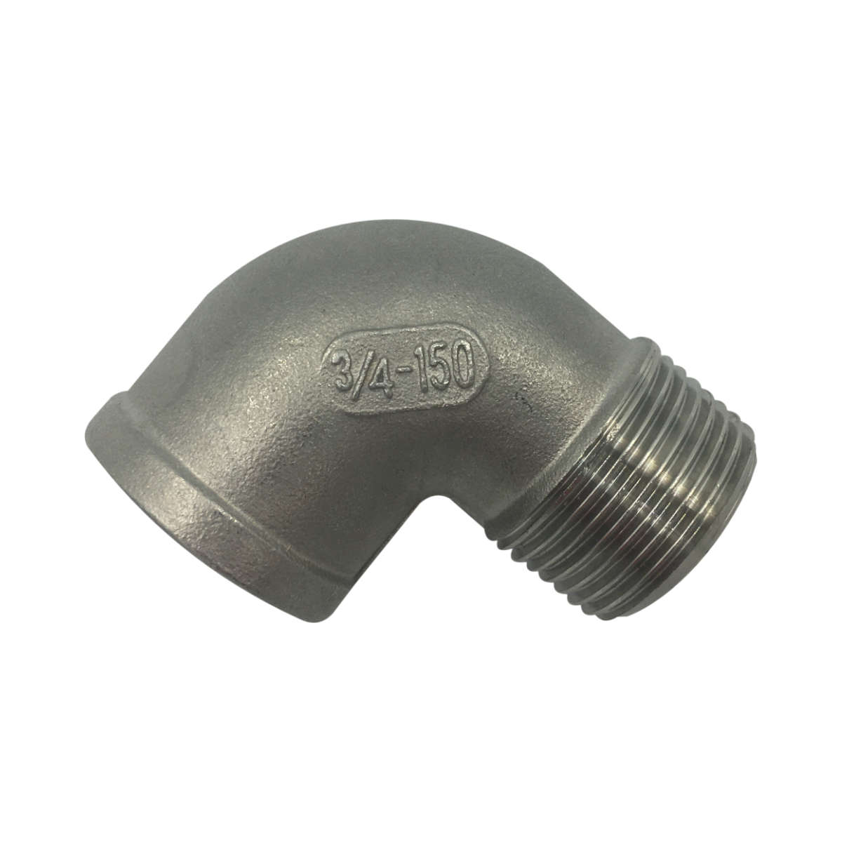 Kolano nyplowe 3/4" (3/4 cala) (siódemka) - stal nierdzewna kwasoodporna Kolano nyplowe 3/4" (3/4 cala) (siódemka) - stal nierdzewna kwasoodporna