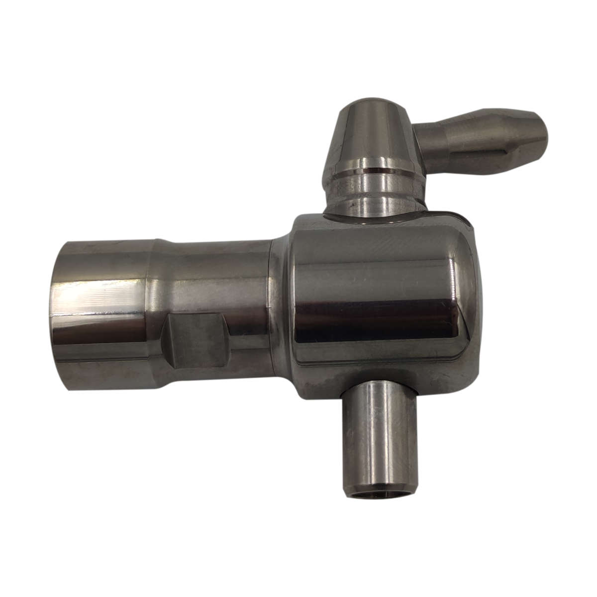 Kranik probierczy kulowy GW 3/8" L=65 mm - stal nierdzewna Kranik probierczy kulowy GW 3/8" L=65 mm - stal nierdzewna