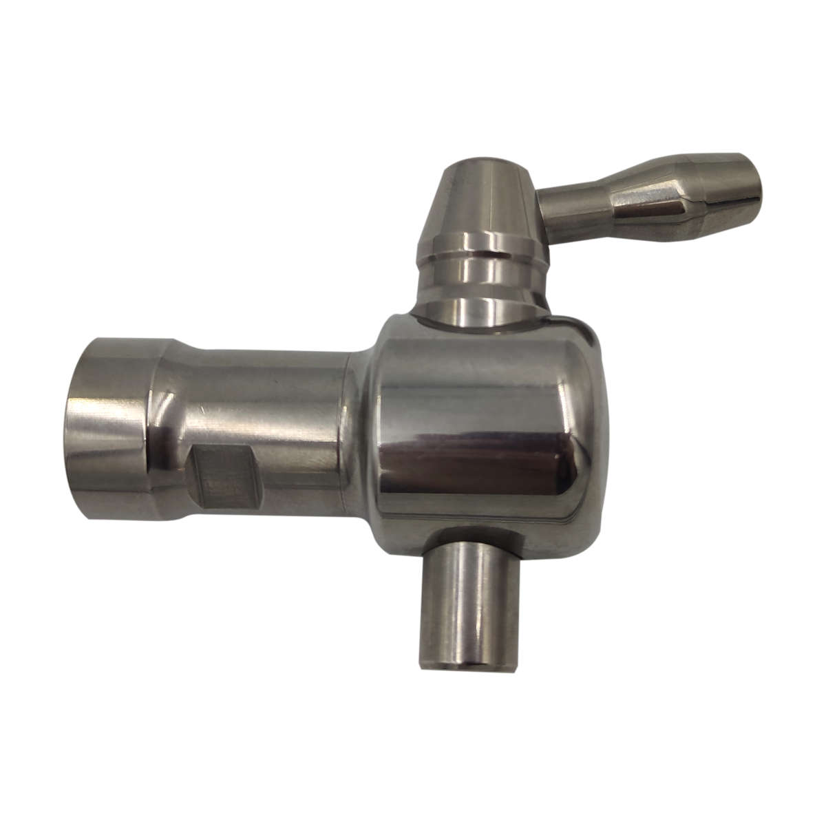 Kranik probierczy kulowy GW 1/2" L=75 mm - stal nierdzewna Kranik probierczy kulowy GW 1/2" L=75 mm - stal nierdzewna