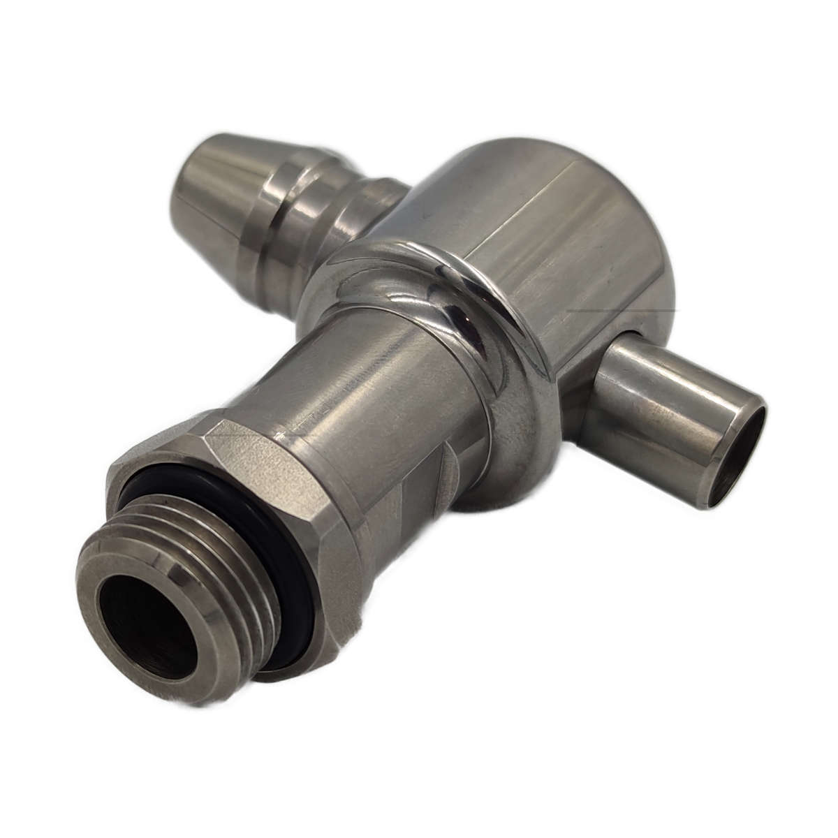 Kranik probierczy kulowy GZ 1/2" L=80 mm - stal nierdzewna Kranik probierczy kulowy GZ 1/2" L=80 mm - stal nierdzewna