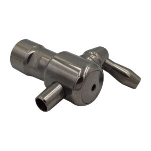 Kranik probierczy kulowy GW 3/8" L=65 mm - stal nierdzewna Kranik probierczy kulowy GW 3/8" L=65 mm - stal nierdzewna