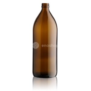 butelka apteczna LEKOVKA 1000 ml - brązowa