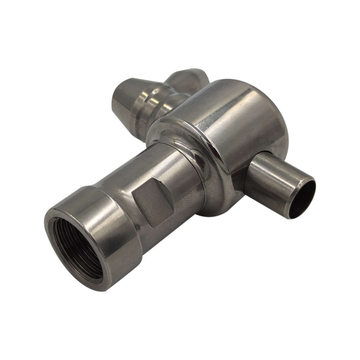 Kranik probierczy kulowy GW 1/2" L=75 mm - stal nierdzewna Kranik probierczy kulowy GW 1/2" L=75 mm - stal nierdzewna