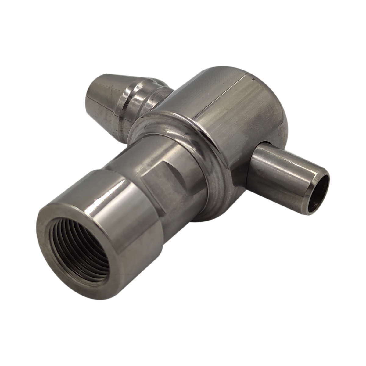 Kranik probierczy kulowy GW 3/8" L=65 mm - stal nierdzewna Kranik probierczy kulowy GW 3/8" L=65 mm - stal nierdzewna