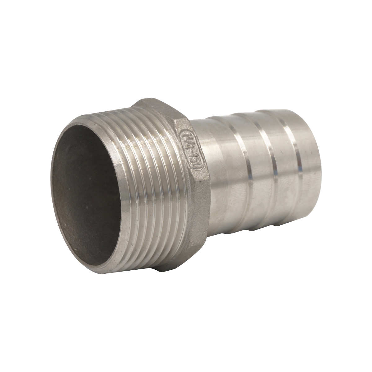 Nypel do węża 1.1/4" x 32 mm - AISI 316 Nypel do węża 1.1/4" x 32 mm - AISI 316