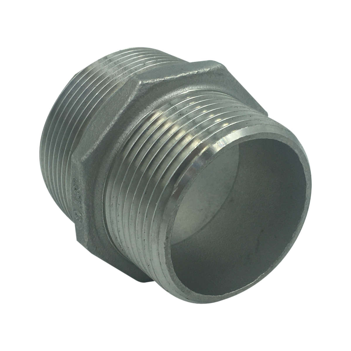 Nypel redukcyjny 1 1/2” x 1 1/4" – stal nierdzewna kwasoodporna Nypel redukcyjny 1 1/2” x 1 1/4" – stal nierdzewna kwasoodporna