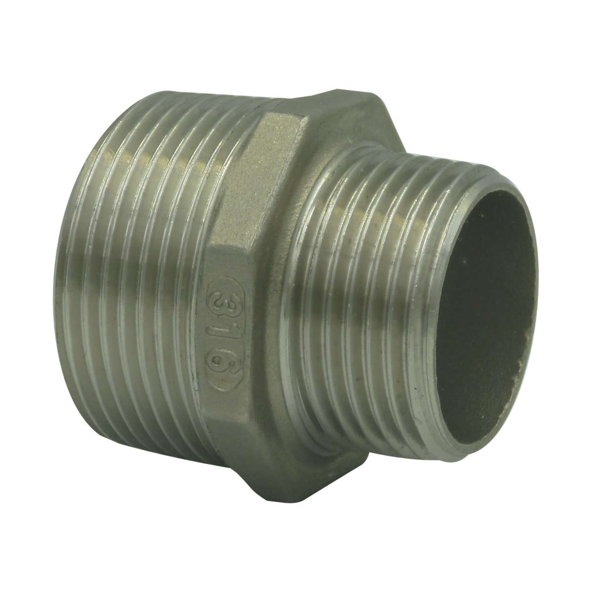 Nypel redukcyjny 1 1/4” x 1" – stal nierdzewna kwasoodporna Nypel redukcyjny 1 1/4” x 1" – stal nierdzewna kwasoodporna