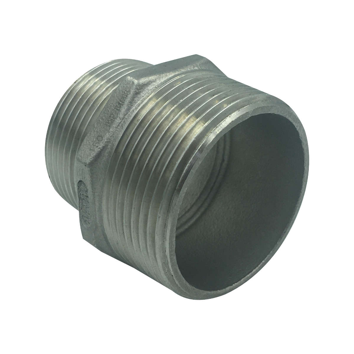 Nypel redukcyjny 1 1/2” x 1 1/4" – stal nierdzewna kwasoodporna Nypel redukcyjny 1 1/2” x 1 1/4" – stal nierdzewna kwasoodporna