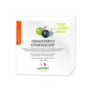 OENOSTERYL 5 EFFERVESCENT – tabletki do siarkowania wina i moszczu 3 szt.