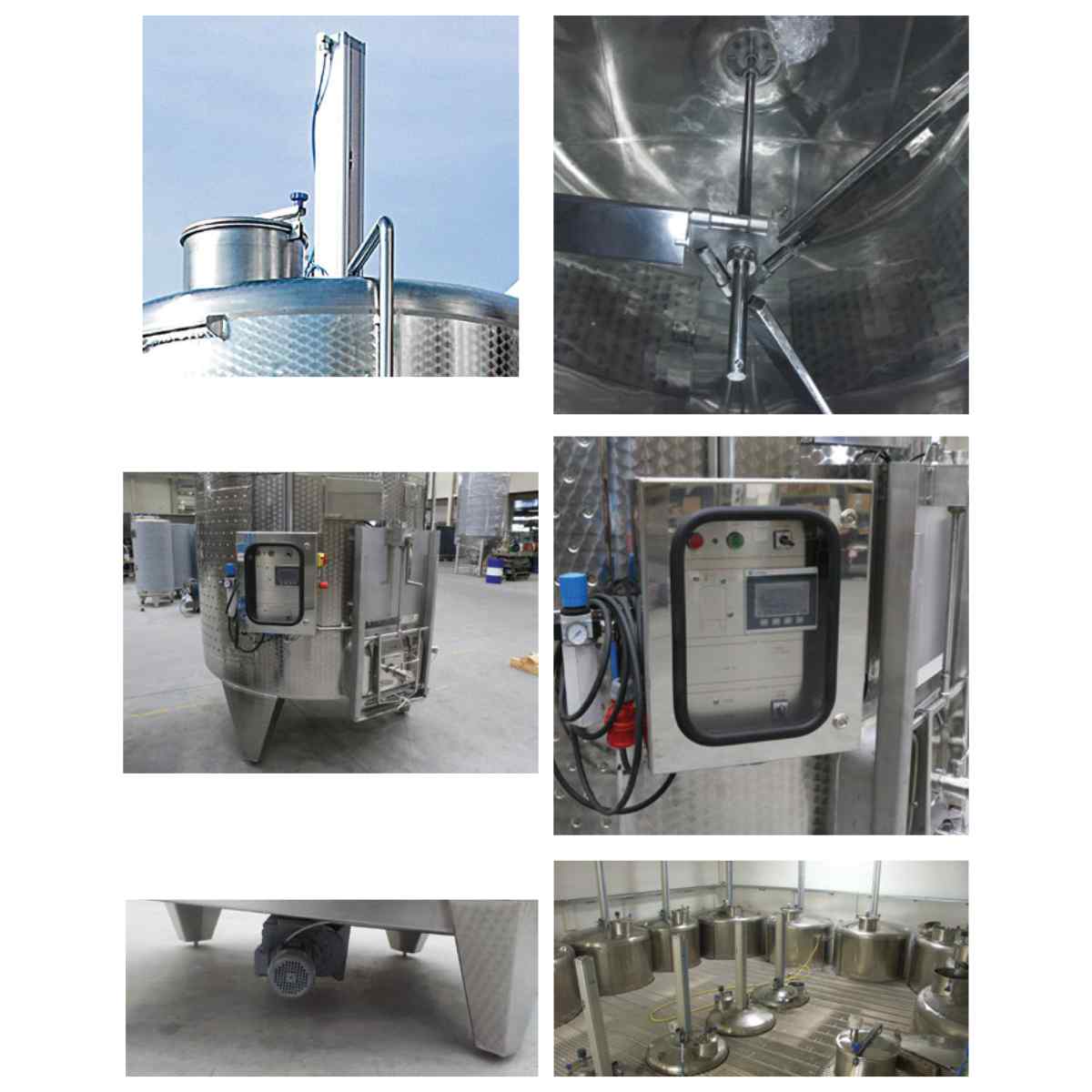 zbiornik Letina winifikator VIP - PUNCH-DOWN FERMENTER zbiornik Letina winifikator VIP - PUNCH-DOWN FERMENTER
