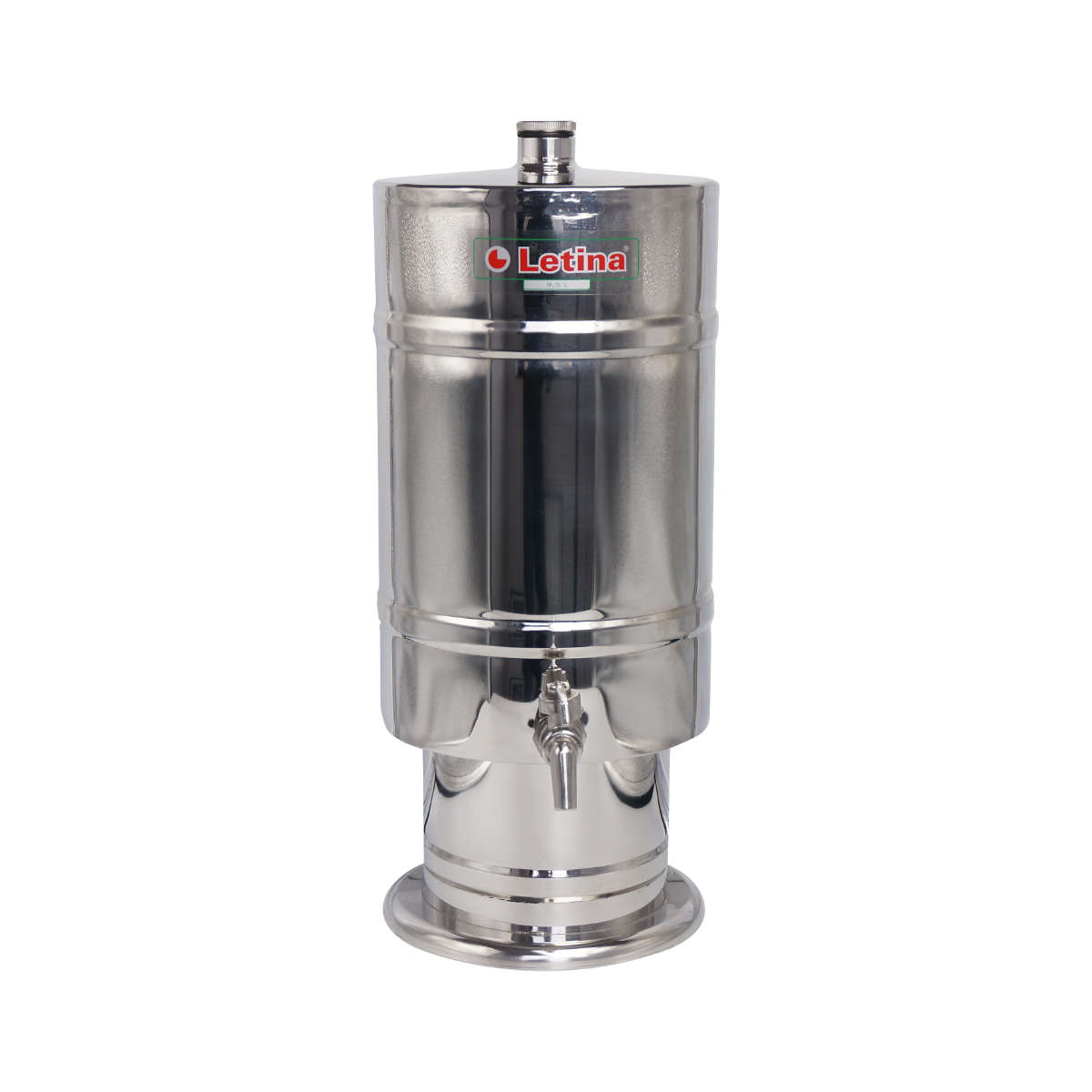Letina ZR 10 l - zbiornik ze stali nierdzewnej do destylatów, brandy, bimbru, ginu i likierów Letina ZR 10 l - zbiornik ze stali nierdzewnej do destylatów, brandy, bimbru, ginu i likierów