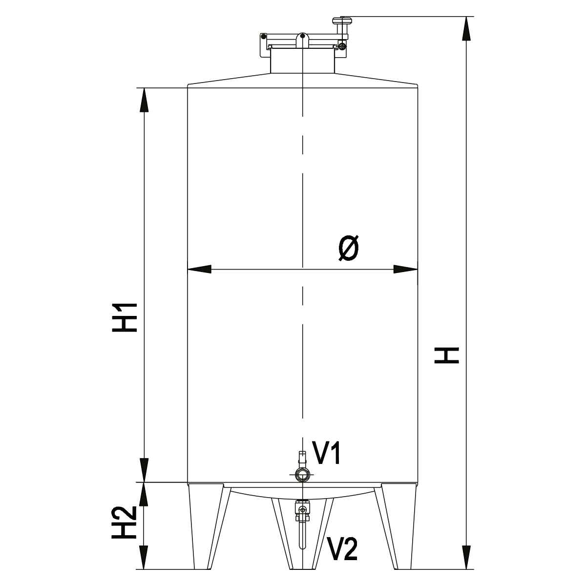 zbiornik do brandy Letina ZR - BRANDY TANK zbiornik do brandy Letina ZR - BRANDY TANK