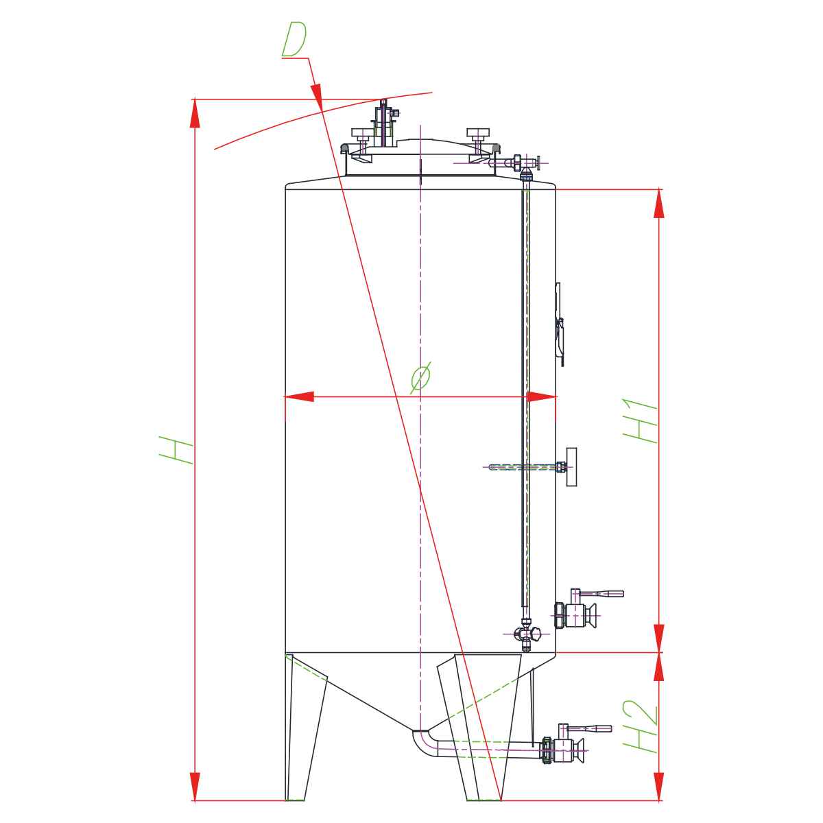 zbiornik do oliwy Letina ZU- OLIVE OIL STORAGE TANK zbiornik do oliwy Letina ZU- OLIVE OIL STORAGE TANK