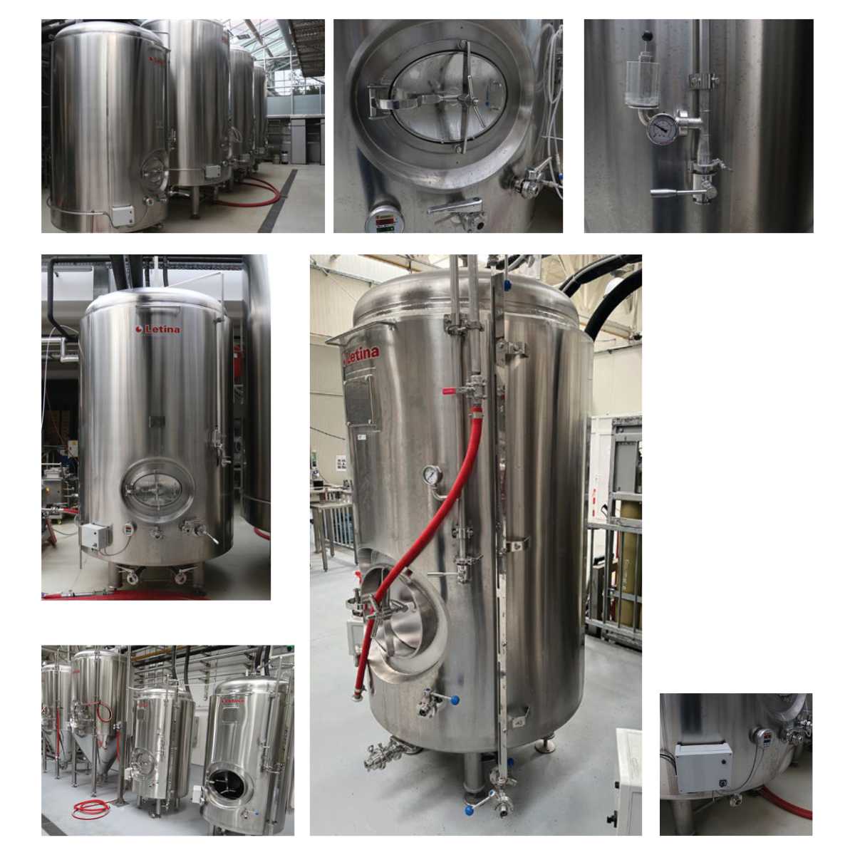 zbiornik do produkcji piwa Letina ZBB - BRITE TANK zbiornik do produkcji piwa Letina ZBB - BRITE TANK