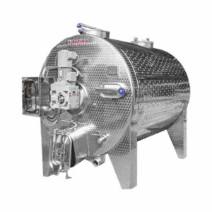 zbiornik poziomy Letina winifikator VIN - horizontal fermenter zbiornik poziomy Letina winifikator VIN - horizontal fermenter