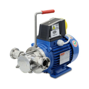 Pompa do wina, soków, produktów spożywczych T-25 T bez bypass'u 3-fazowa z rączką