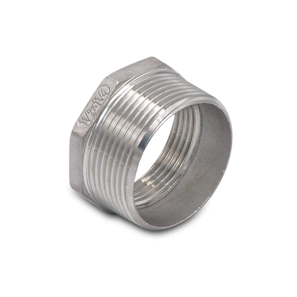 Redukcja 1 1/2" x 1 1/4" - stal nierdzewna kwasoodporna Redukcja 1 1/2" x 1 1/4" - stal nierdzewna kwasoodporna