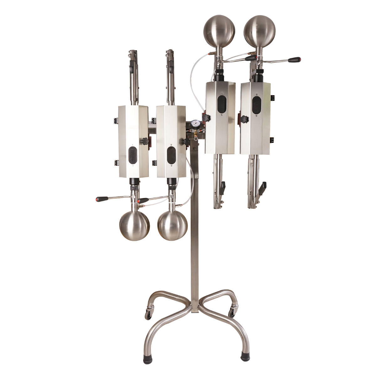 Saturator - Karbonizator do wina - Ribagas 4 stanowiskowy Saturator - Karbonizator do wina - Ribagas 4 stanowiskowy