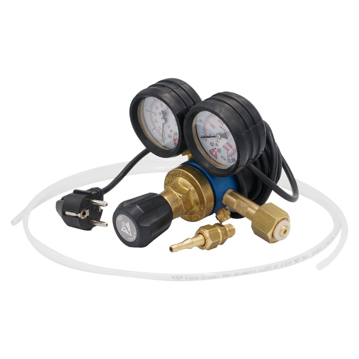 Saturator - Karbonizator do wina - Ribagas 4 stanowiskowy Saturator - Karbonizator do wina - Ribagas 4 stanowiskowy