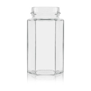 Słoik szklany TO58 280 ml Hexagonalny WYPRZEDAŻ Słoik szklany TO58 280 ml Hexagonalny WYPRZEDAŻ