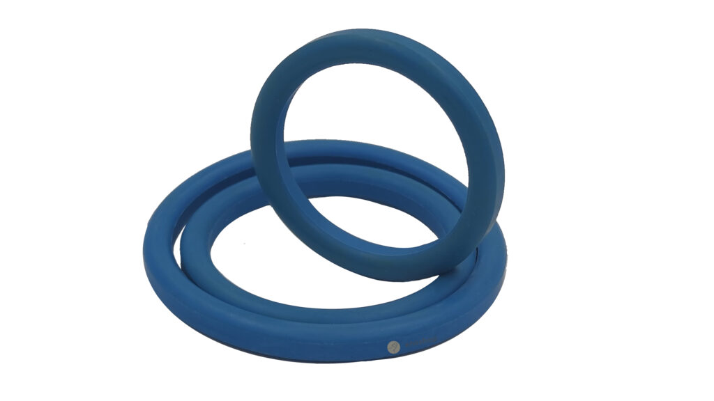 Dichtung für Milchgewinde DN 32 NBR blau DIN 11851
