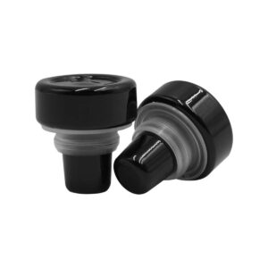 VINOLOK high top black 21,5 - szklane korki do butelek