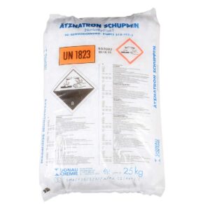 Wodorotlenek sodu NaOH 25 kg – środek do dezynfekcji sprzętu winiarskiego browarniczego