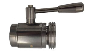 Zawór kulowy DIN 11851 DN25 x 1″ BSP (adapter)