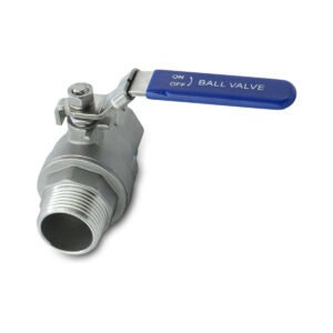 Zawór kulowy 1" GW/GZ nierdzewny nyplowy (1 cal)
