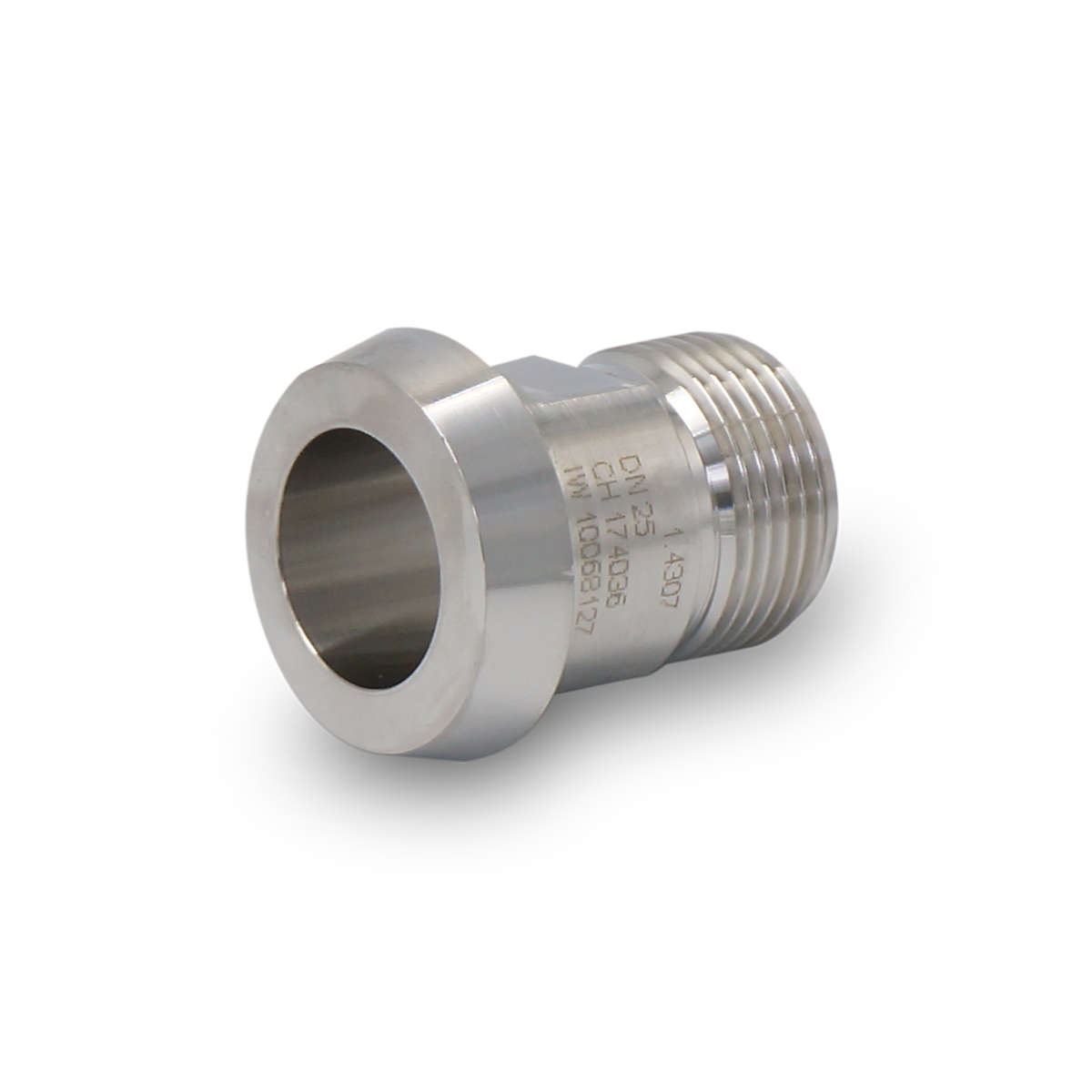 Adapter DIN11851 DN25/1" BSP (stożek/GZ) Adapter DIN11851 DN25/1" BSP (stożek/GZ)