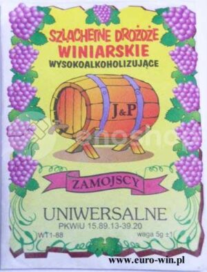 Drożdże winiarskie Uniwersalne - 5g
