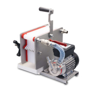 filtr płytowy 20x20 cm INOX FZ-14 z elektro pompą INOX  - na 14 płyt