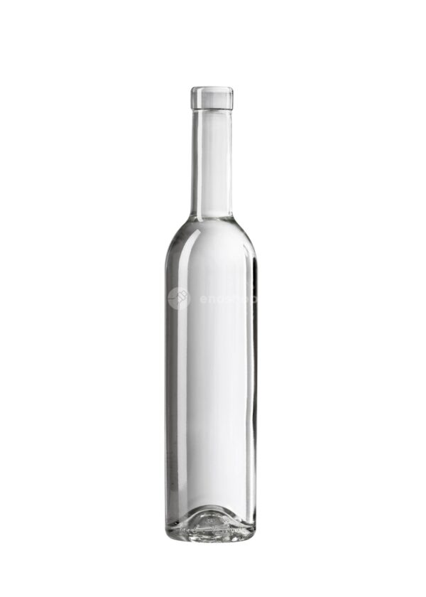 Butelka na wino BORDEAUX ELITE 500ml bezbarwna - na korek