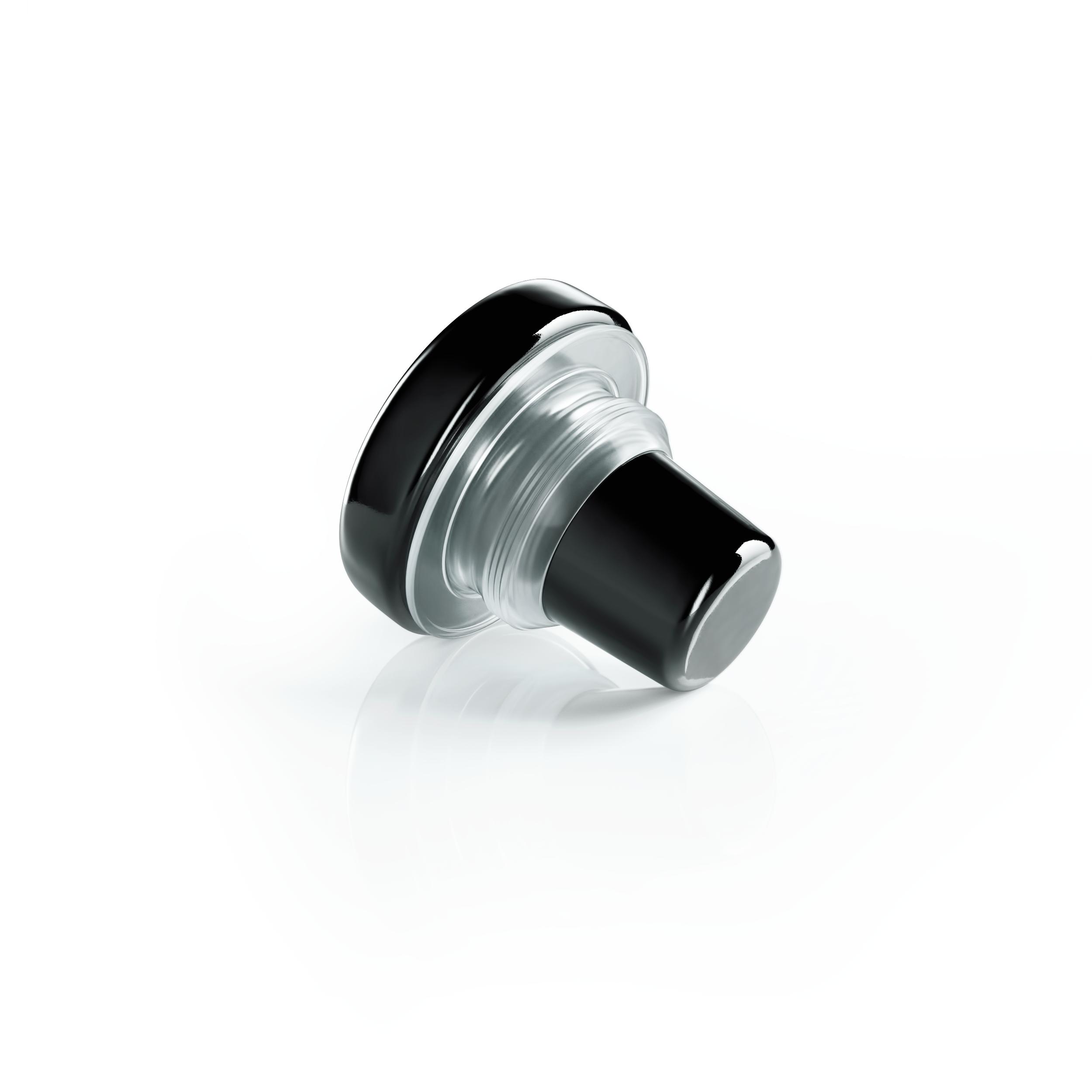 VINOLOK low top black 17,5 - szklane korki do butelek VINOLOK low top black 17,5 - szklane korki do butelek