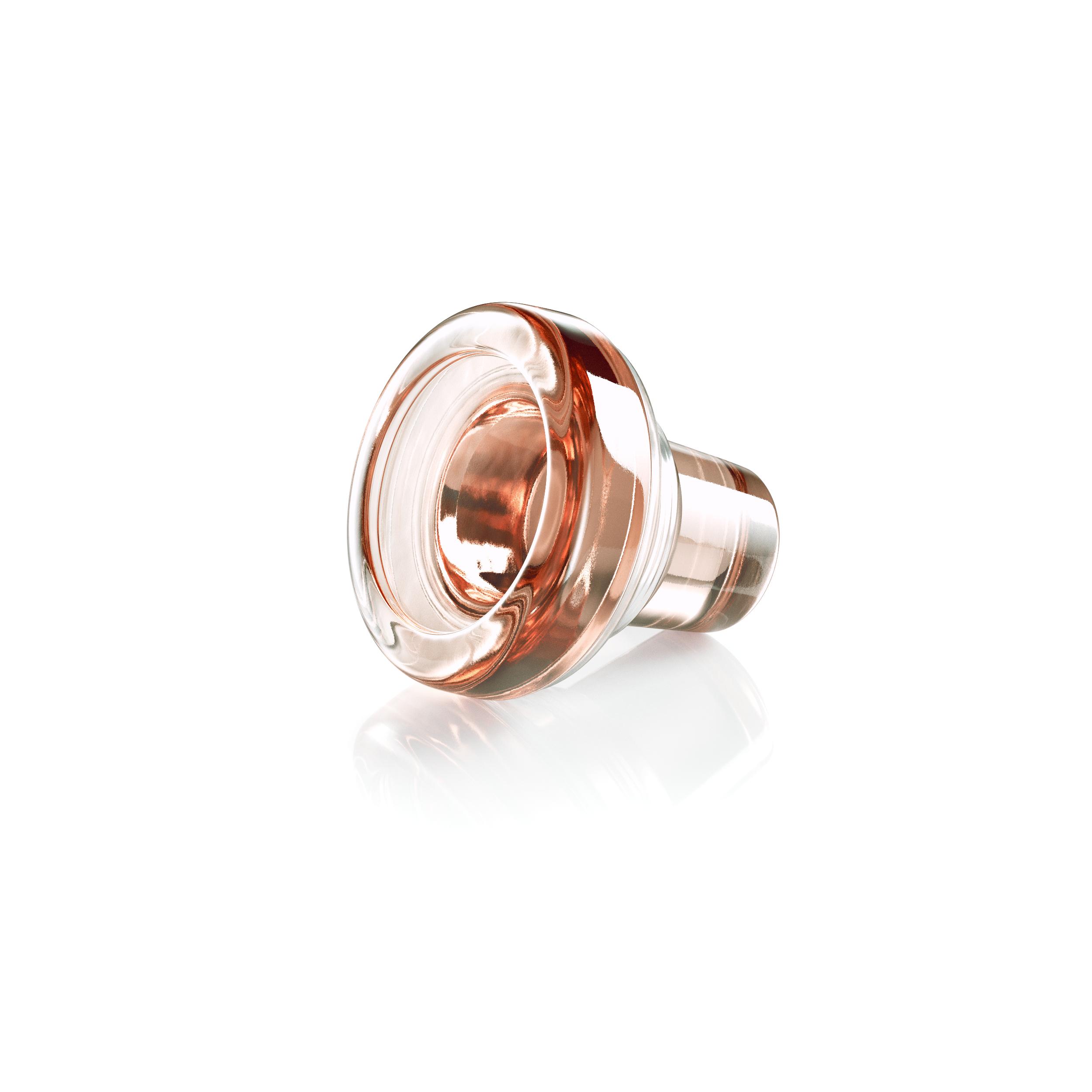 VINOLOK low top rose 17,5 - szklane korki do butelek VINOLOK low top rose 17,5 - szklane korki do butelek