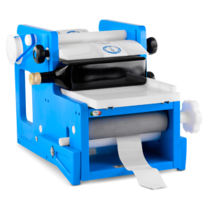 Etykieciarka ręczna FLEXLABELLER PE-Q – do butelek kwadratowych i prostokątnych