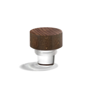 VINOLOK woody dark brown 18,5 - szklane korki do butelek VINOLOK woody dark brown 18,5 - szklane korki do butelek