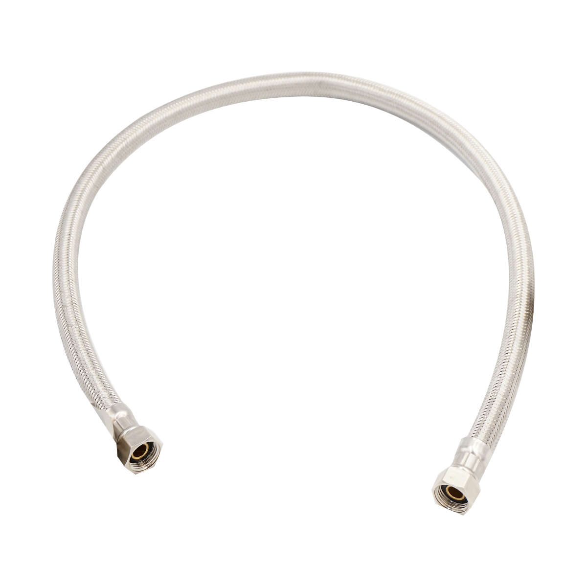 Wąż w oplocie nierdzewnym 1/2", Φ - 13 mm, L - 100 cm Wąż w oplocie nierdzewnym 1/2", Φ - 13 mm, L - 100 cm